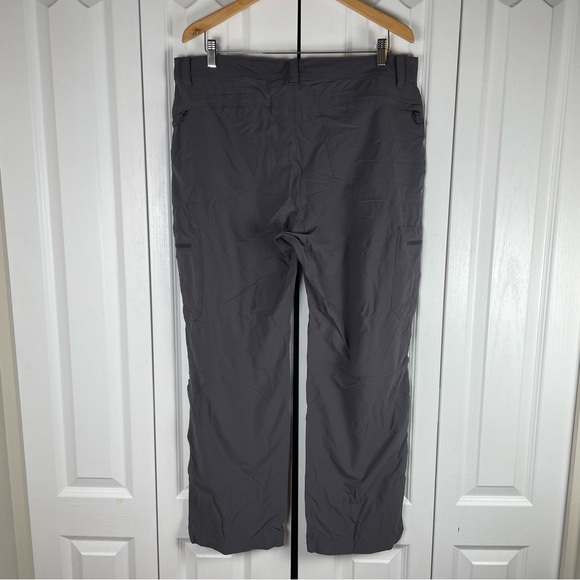 L.L. Bean Cresta Hiking Pants Men’s 36x30 Gray Nylon Utility Cargo Fish Outdoor - Picture 8 of 16